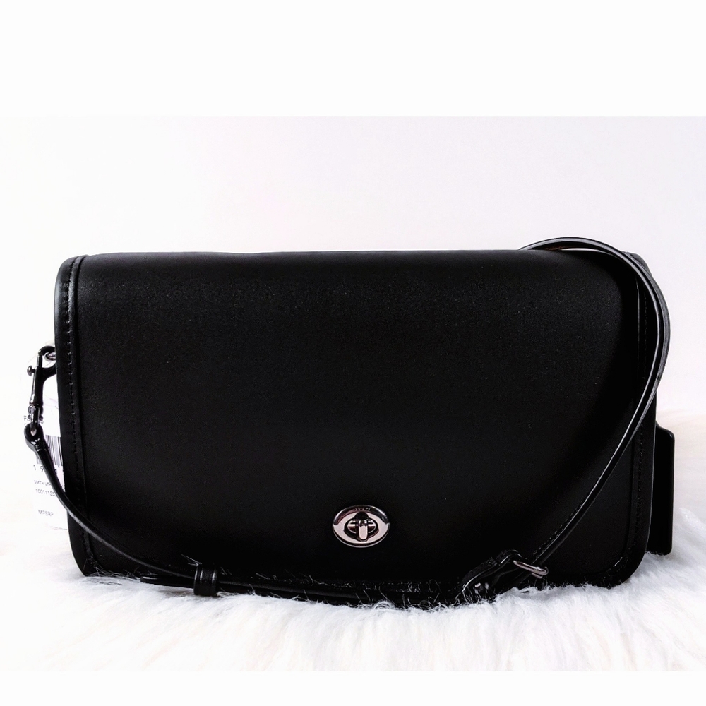 NWT Coach Smooth Leather Penny Crossbody